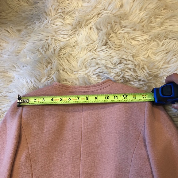 Chanel 2012 Spring Runway Hi-Lo Pink wool Jacket 38 - Picture 9 of 14